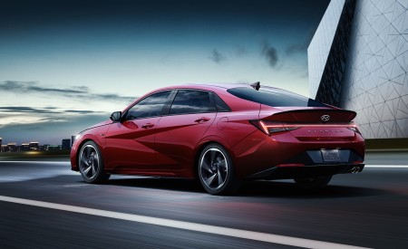 2021 Hyundai Elantra N Line Rear Three-Quarter Wallpapers 450x275 (124)