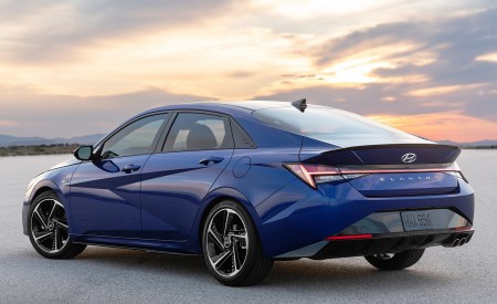 2021 Hyundai Elantra N Line Rear Three-Quarter Wallpapers 450x275 (68)