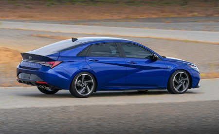 2021 Hyundai Elantra N Line Rear Three-Quarter Wallpapers 450x275 (55)