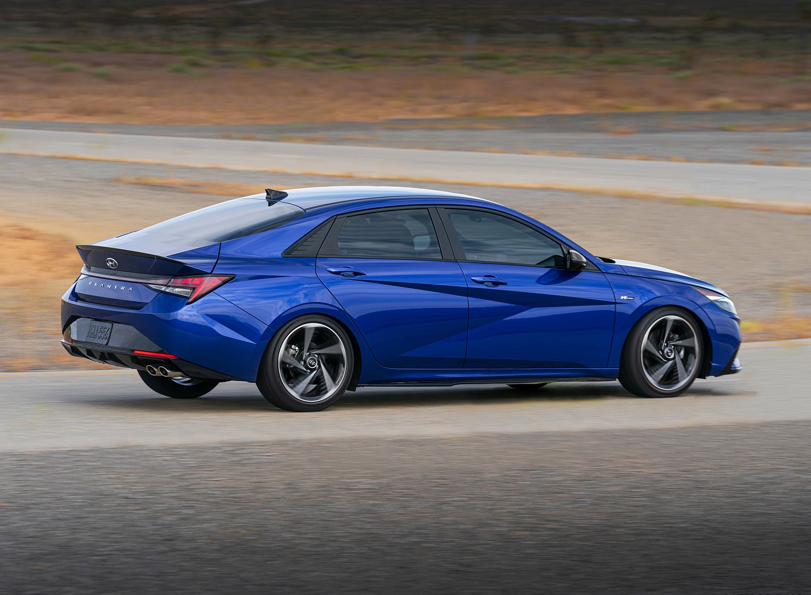 2021 Hyundai Elantra N Line Rear Three-Quarter Wallpapers (9)
