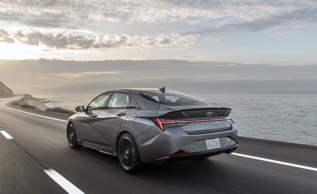 2021 Hyundai Elantra N Line Rear Three-Quarter Wallpapers 450x275 (5)