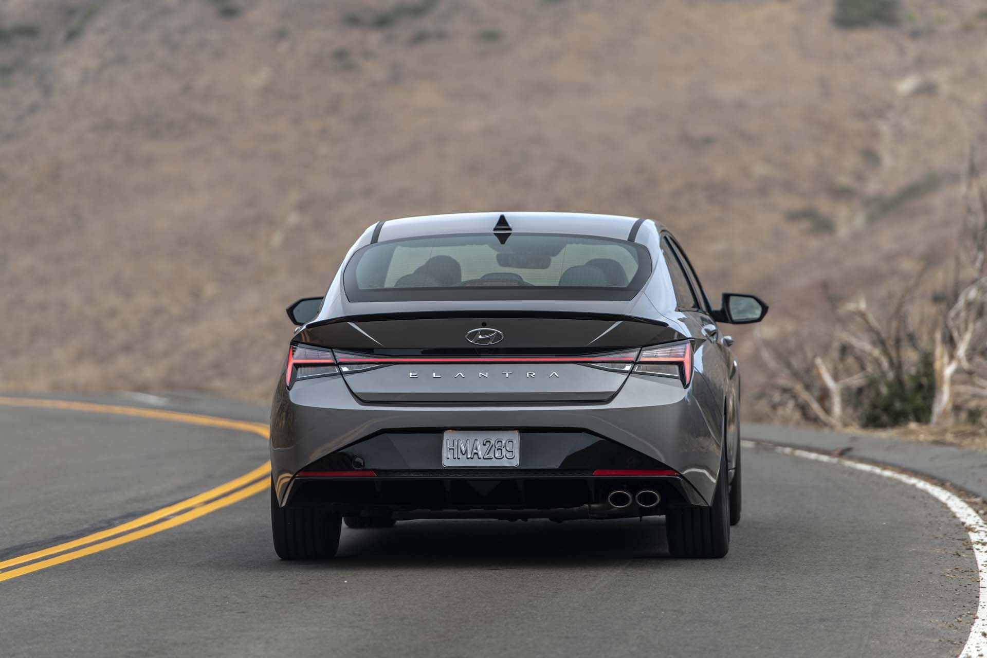 2021 Hyundai Elantra N Line Rear Wallpapers (6)