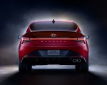 2021 Hyundai Elantra N Line Rear Wallpapers 150x120