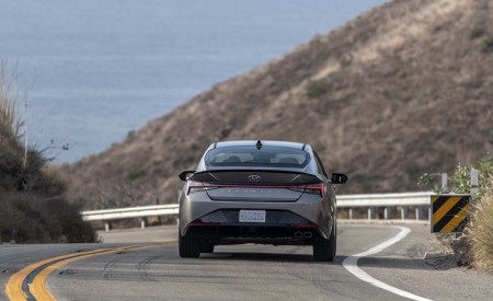 2021 Hyundai Elantra N Line Rear Wallpapers 450x275 (7)