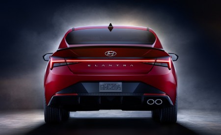 2021 Hyundai Elantra N Line Rear Wallpapers 450x275 (129)