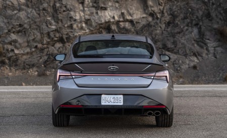 2021 Hyundai Elantra N Line Rear Wallpapers 450x275 (12)