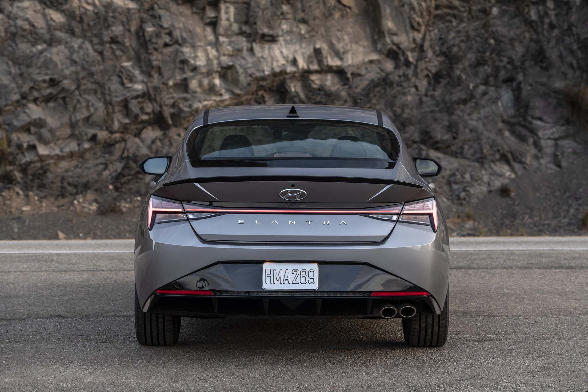2021 Hyundai Elantra N Line Rear Wallpapers (12)