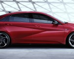 2021 Hyundai Elantra N Line Side Wallpapers 150x120
