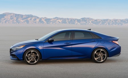 2021 Hyundai Elantra N Line Side Wallpapers 450x275 (70)