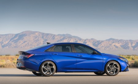 2021 Hyundai Elantra N Line Side Wallpapers 450x275 (71)