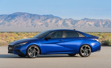 2021 Hyundai Elantra N Line Side Wallpapers 450x275 (72)