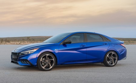 2021 Hyundai Elantra N Line Side Wallpapers 450x275 (74)