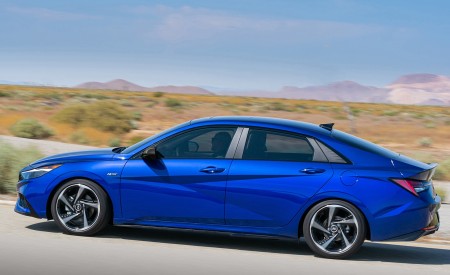 2021 Hyundai Elantra N Line Side Wallpapers 450x275 (64)