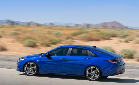 2021 Hyundai Elantra N Line Side Wallpapers 450x275 (57)