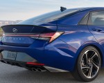 2021 Hyundai Elantra N Line Tail Light Wallpapers 150x120 (37)