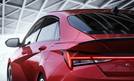 2021 Hyundai Elantra N Line Tail Light Wallpapers 450x275 (132)