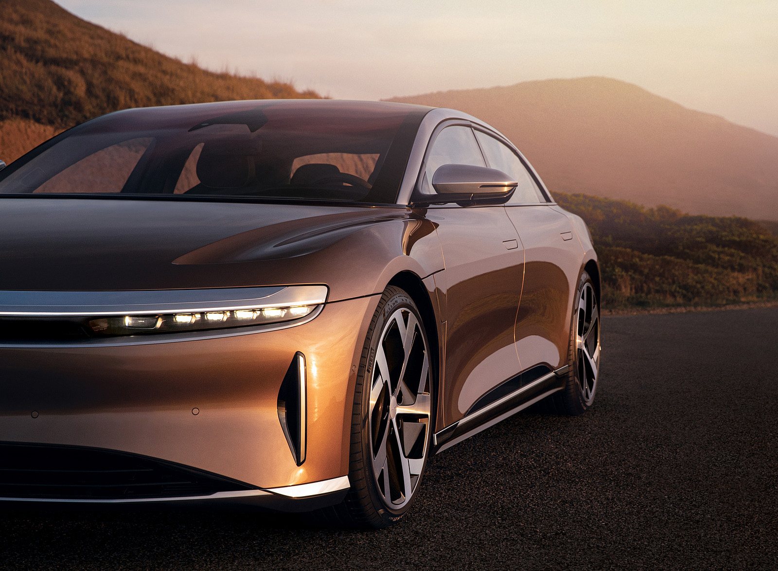 2021 Lucid Air Headlight Wallpapers (6)