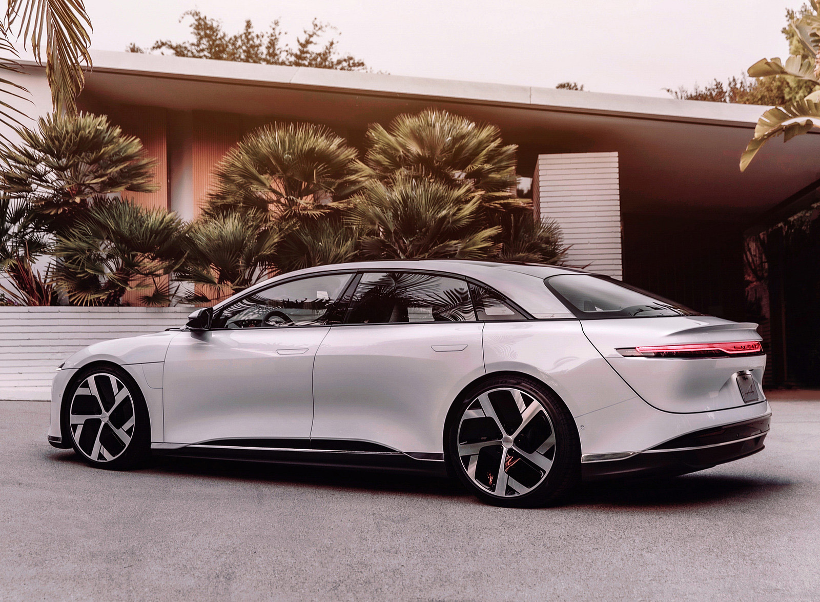 2021 Lucid Air Rear Three-Quarter Wallpapers (8)