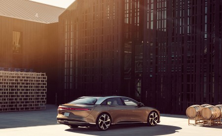 2021 Lucid Air Rear Three-Quarter Wallpapers 450x275 (4)
