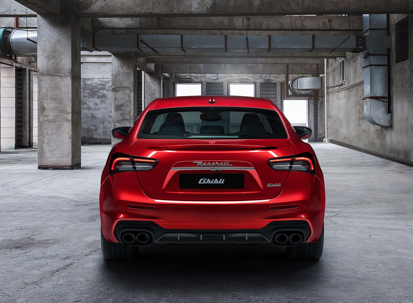 2021 Maserati Ghibli Trofeo Rear Wallpapers (6)