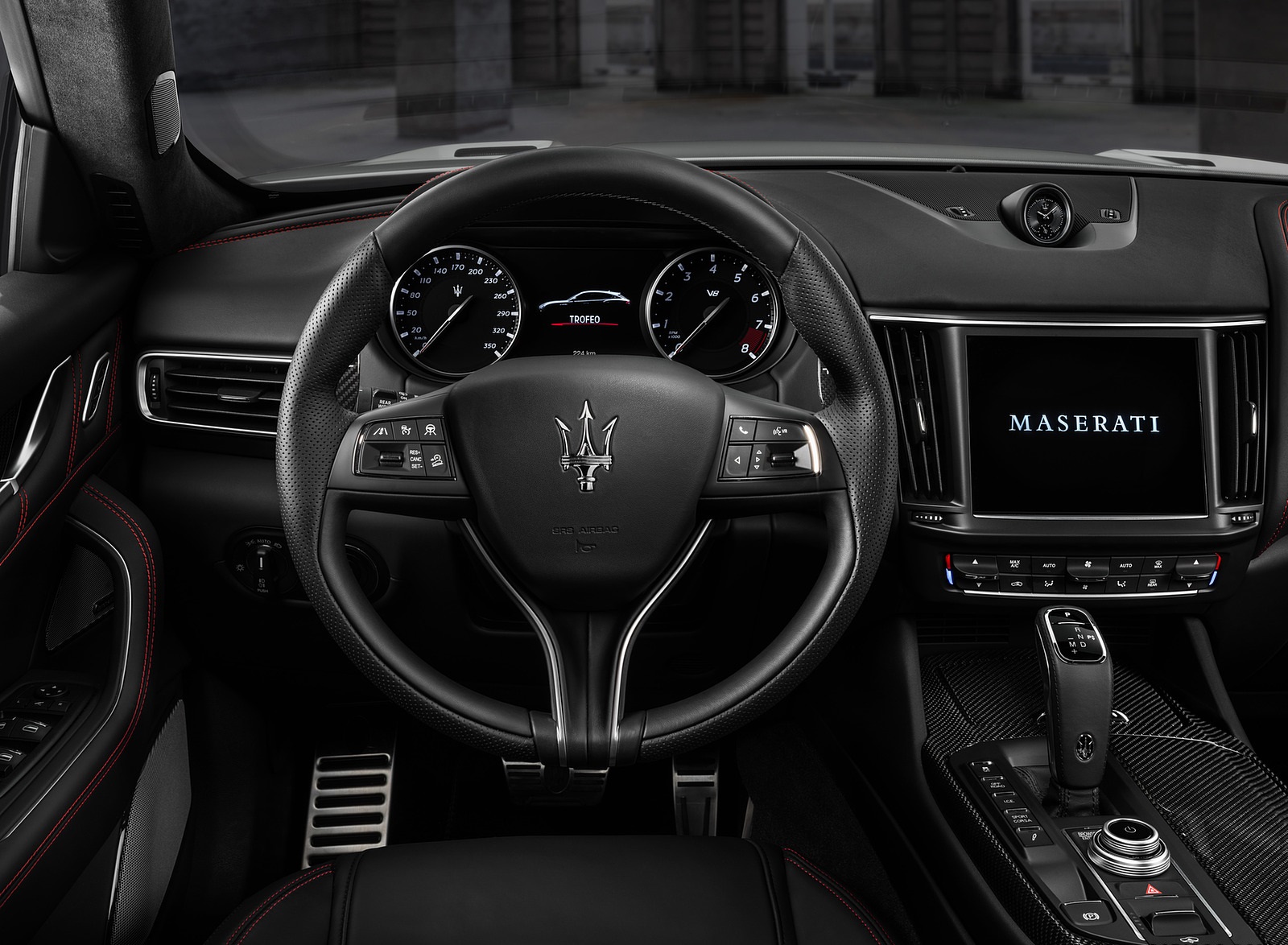 2021 Maserati Levante Trofeo Interior Wallpapers (13)