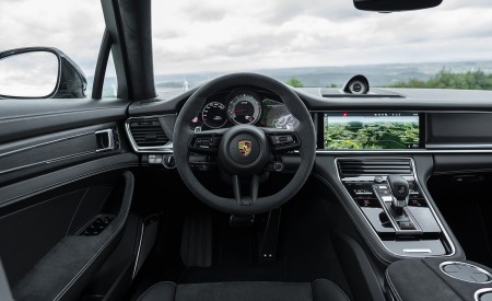 2021 Porsche Panamera GTS Sport Turismo (Color: Crayon) Interior Cockpit Wallpapers 450x275 (54)