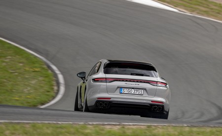2021 Porsche Panamera GTS Sport Turismo (Color: Crayon) Rear Wallpapers 450x275 (21)