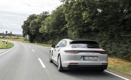 2021 Porsche Panamera GTS Sport Turismo (Color: Crayon) Rear Wallpapers 450x275 (22)