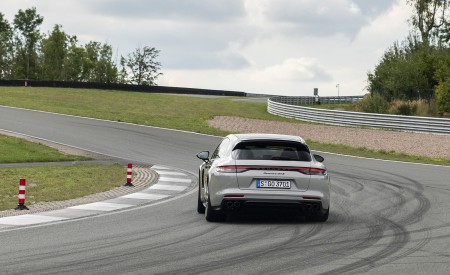 2021 Porsche Panamera GTS Sport Turismo (Color: Crayon) Rear Wallpapers 450x275 (29)