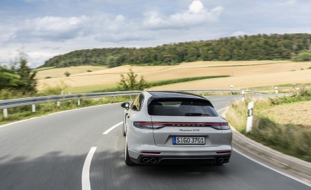 2021 Porsche Panamera GTS Sport Turismo (Color: Crayon) Rear Wallpapers 450x275 (24)