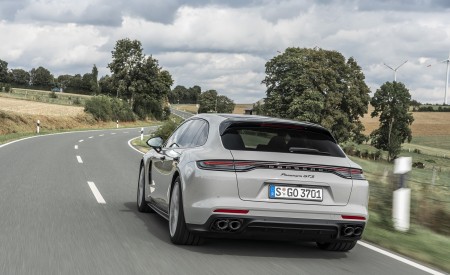 2021 Porsche Panamera GTS Sport Turismo (Color: Crayon) Rear Wallpapers 450x275 (12)