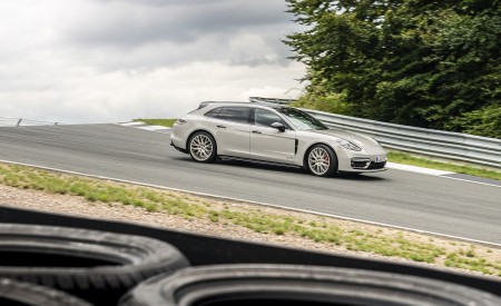 2021 Porsche Panamera GTS Sport Turismo (Color: Crayon) Side Wallpapers 450x275 (30)