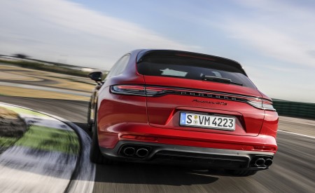 2021 Porsche Panamera GTS Sport Turismo Rear Wallpapers 450x275 (5)