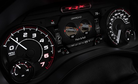 2021 Ram 1500 TRX Instrument Cluster Wallpapers 450x275 (77)