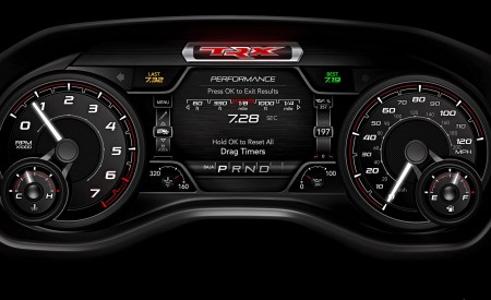 2021 Ram 1500 TRX Instrument Cluster Wallpapers 450x275 (88)