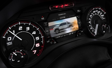 2021 Ram 1500 TRX Instrument Cluster Wallpapers 450x275 (75)