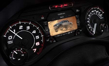 2021 Ram 1500 TRX Instrument Cluster Wallpapers 450x275 (73)