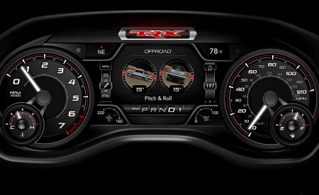 2021 Ram 1500 TRX Instrument Cluster Wallpapers 450x275 (72)