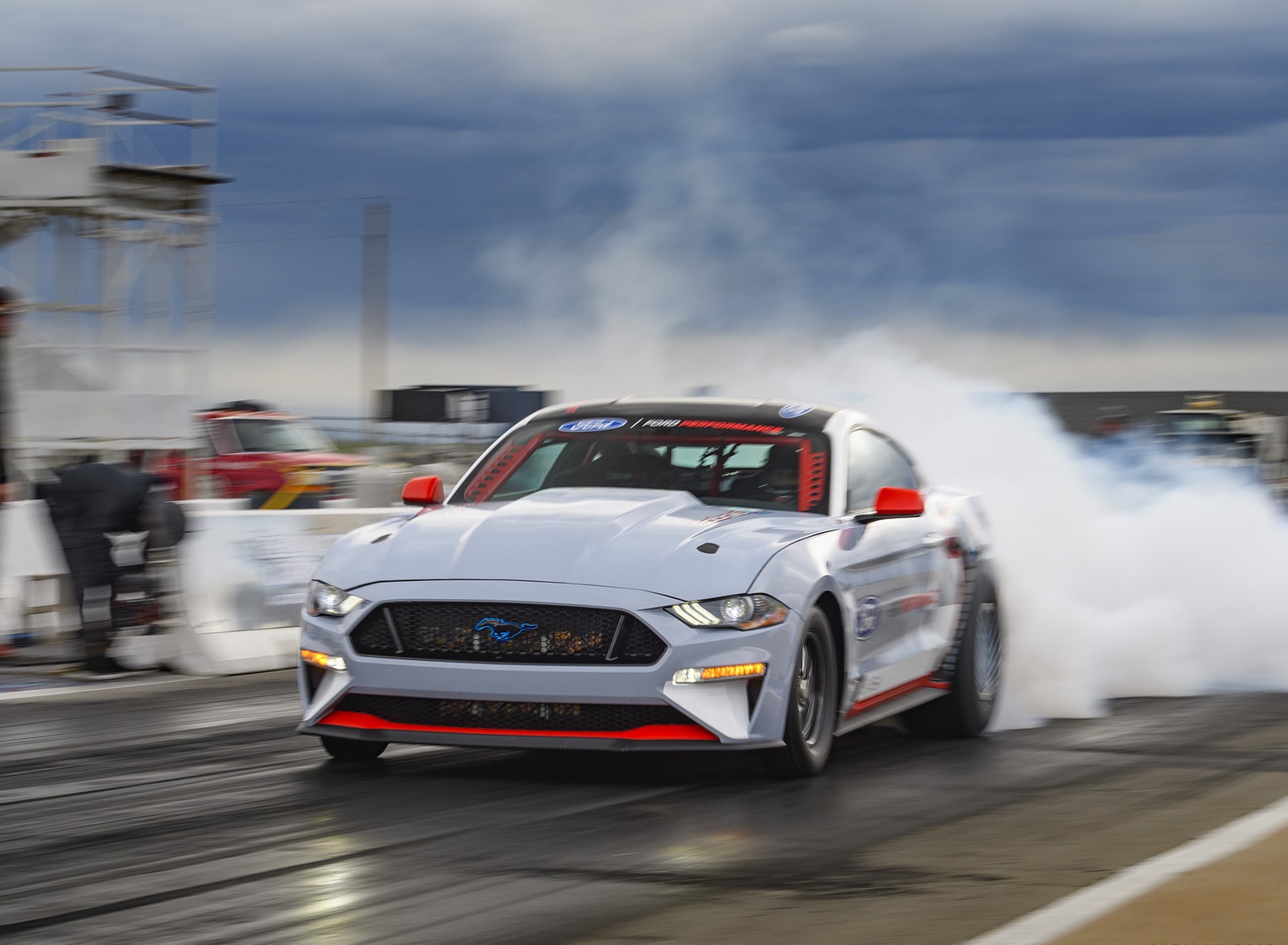 2020 Ford Mustang Cobra Jet 1400 Prototype Burnout Wallpapers  (5)