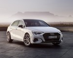 2021 Audi A3 Sportback 30 g-tron (Color: Glacier White) Front Wallpapers  150x120