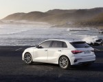 2021 Audi A3 Sportback 30 g-tron (Color: Glacier White) Rear Three-Quarter Wallpapers 150x120