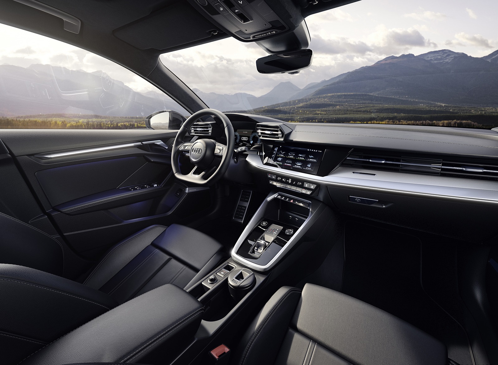 2021 Audi A3 Sportback 30 g-tron Interior Cockpit Wallpapers (14)