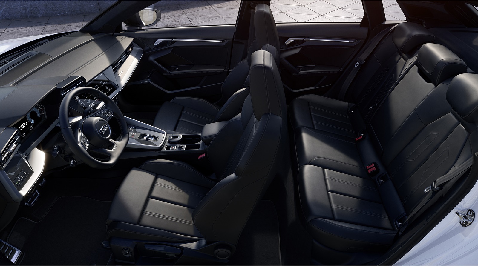 2021 Audi A3 Sportback 30 g-tron Interior Seats Wallpapers (15)