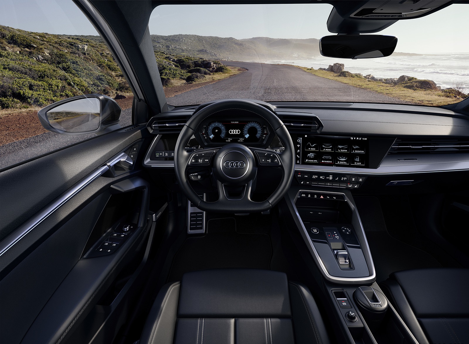 2021 Audi A3 Sportback 30 g-tron Interior Wallpapers (13)