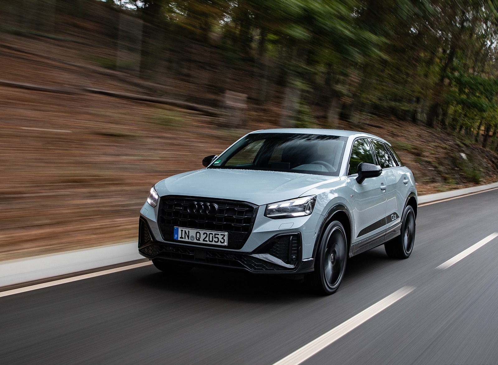 2021 Audi Q2 (Color: Arrow Gray) Front Three-Quarter Wallpapers (4)