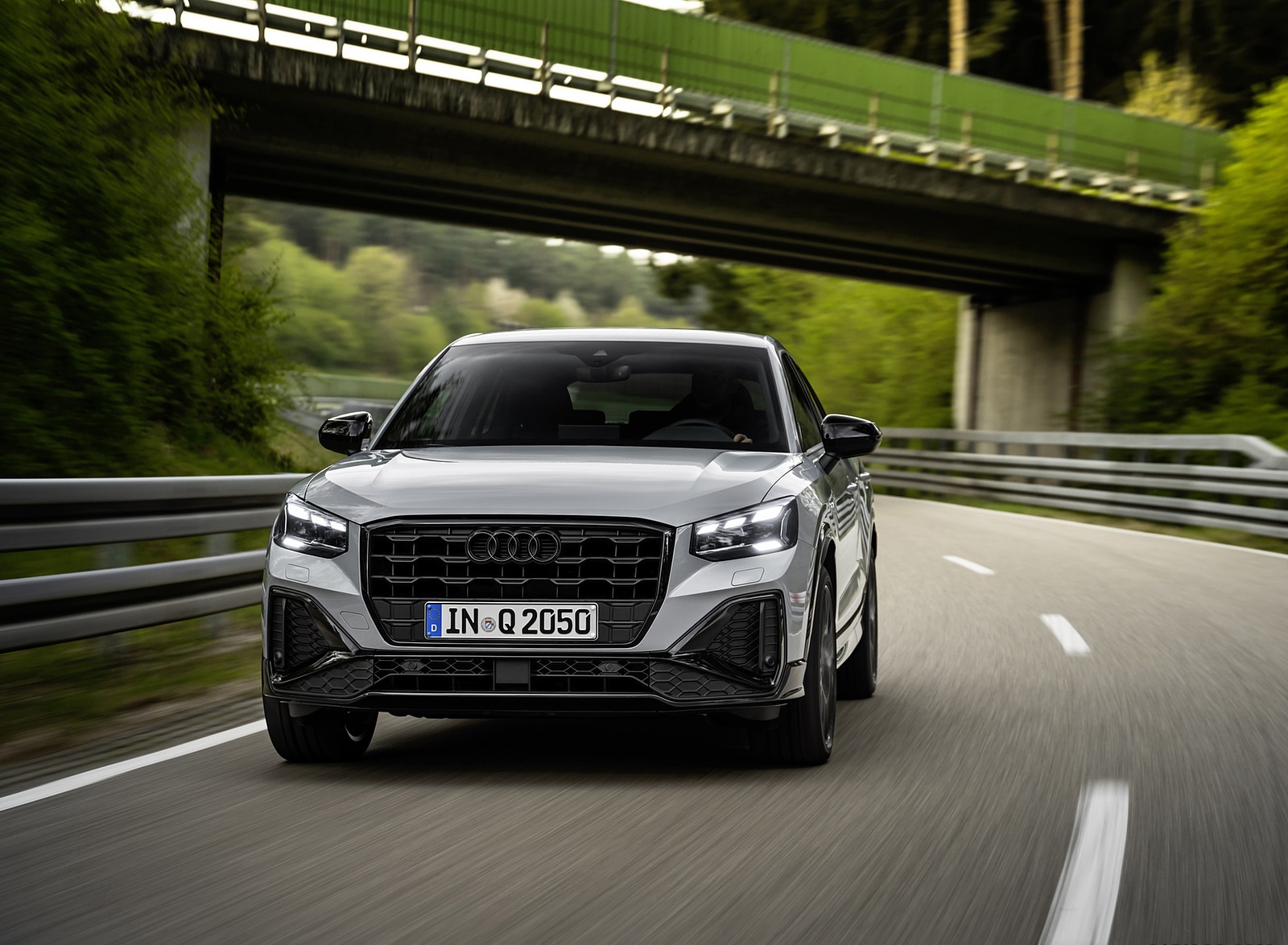 2021 Audi Q2 (Color: Arrow Gray) Front Wallpapers  (6)