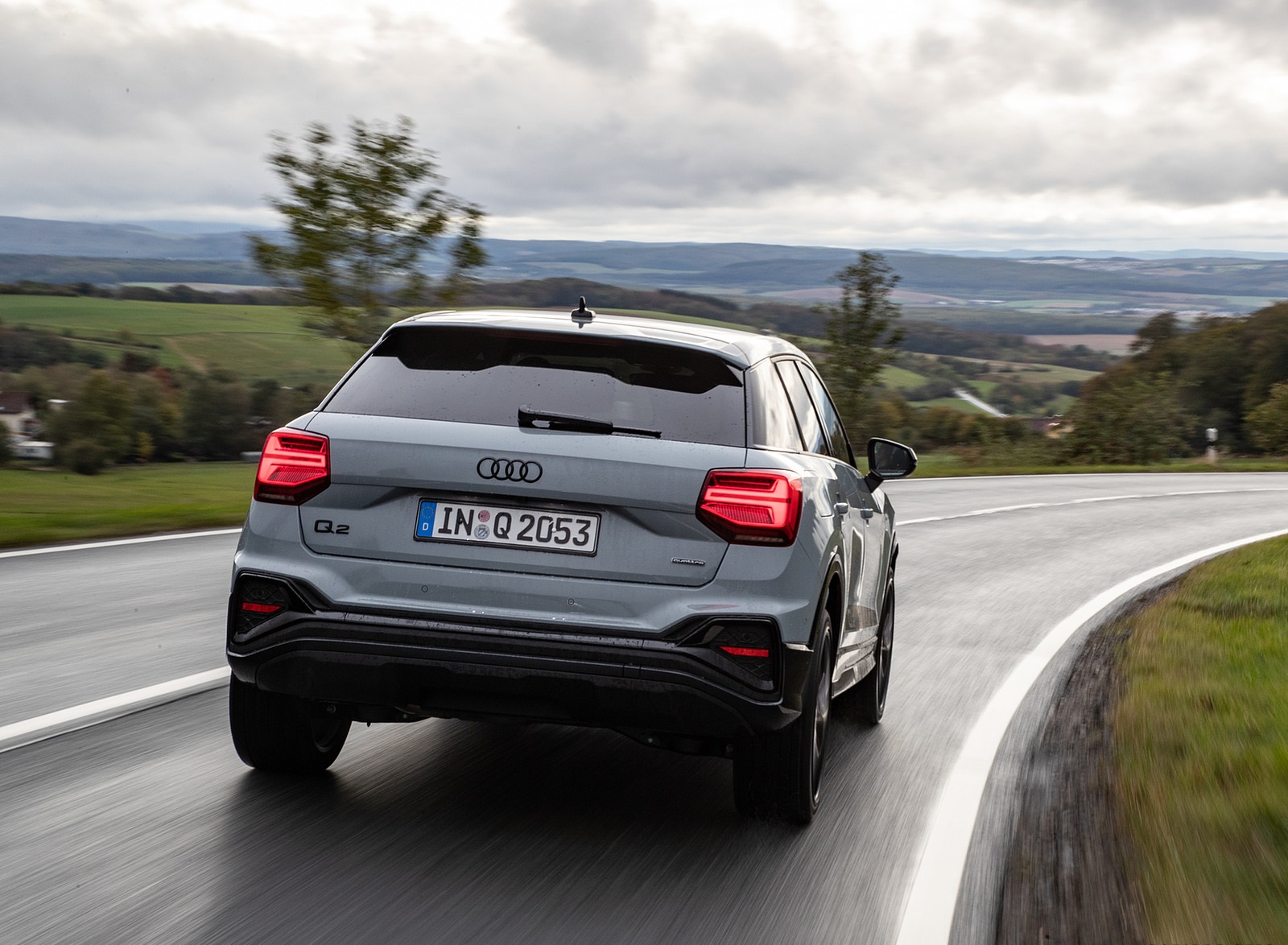 2021 Audi Q2 (Color: Arrow Gray) Rear Wallpapers  (10)