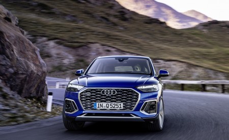2021 Audi Q5 Sportback (Color: Ultra Blue) Front Wallpapers  450x275 (59)