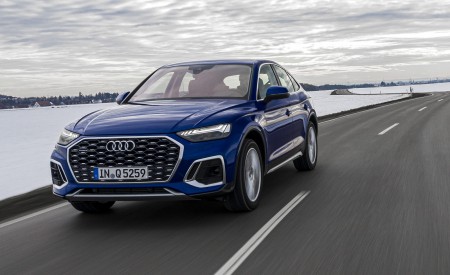 2021 Audi Q5 Sportback (Color: Ultra Blue) Front Wallpapers 450x275 (74)