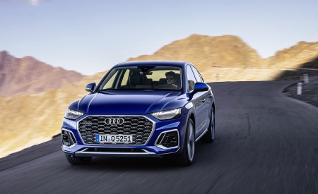 2021 Audi Q5 Sportback (Color: Ultra Blue) Front Wallpapers 450x275 (60)